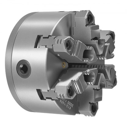 6-inch 6-jaw self-centering lathe chuck with D1-4 cam lock backing plate | EU