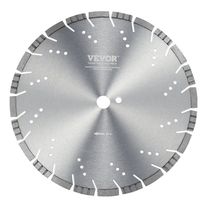 Diamantklinge 14 Zoll Betonsägeblatt Nass oder Trocken 0,47 Zoll Schrägzähne