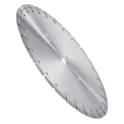 Diamantblad 16 tums betongsågblad våta eller torra 0,47 tum platta tänder