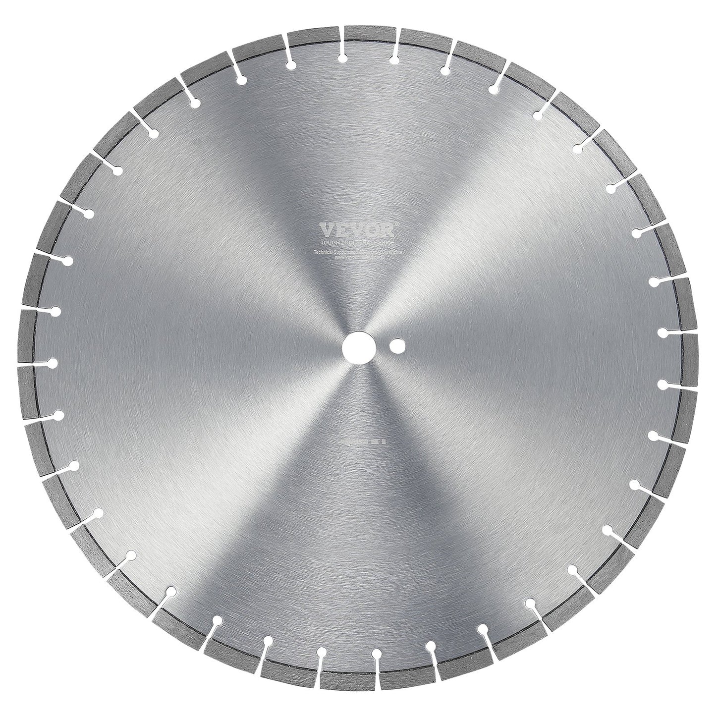 Diamond Blade 20 Inch Concrete Saw Blade Wet or Dry 0.47 Inch Flat Teeth
