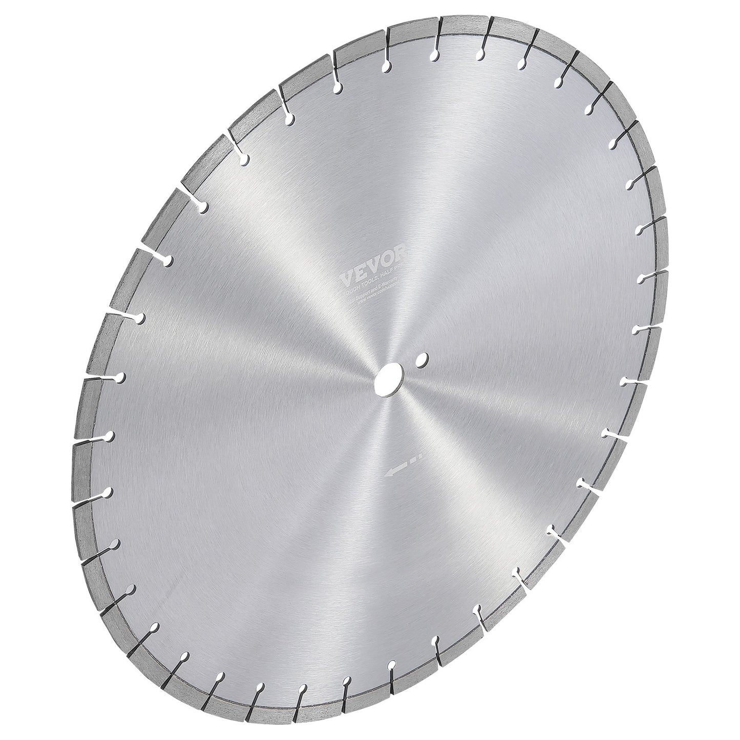 Diamond Blade 20 Inch Concrete Saw Blade Wet or Dry 0.47 Inch Flat Teeth