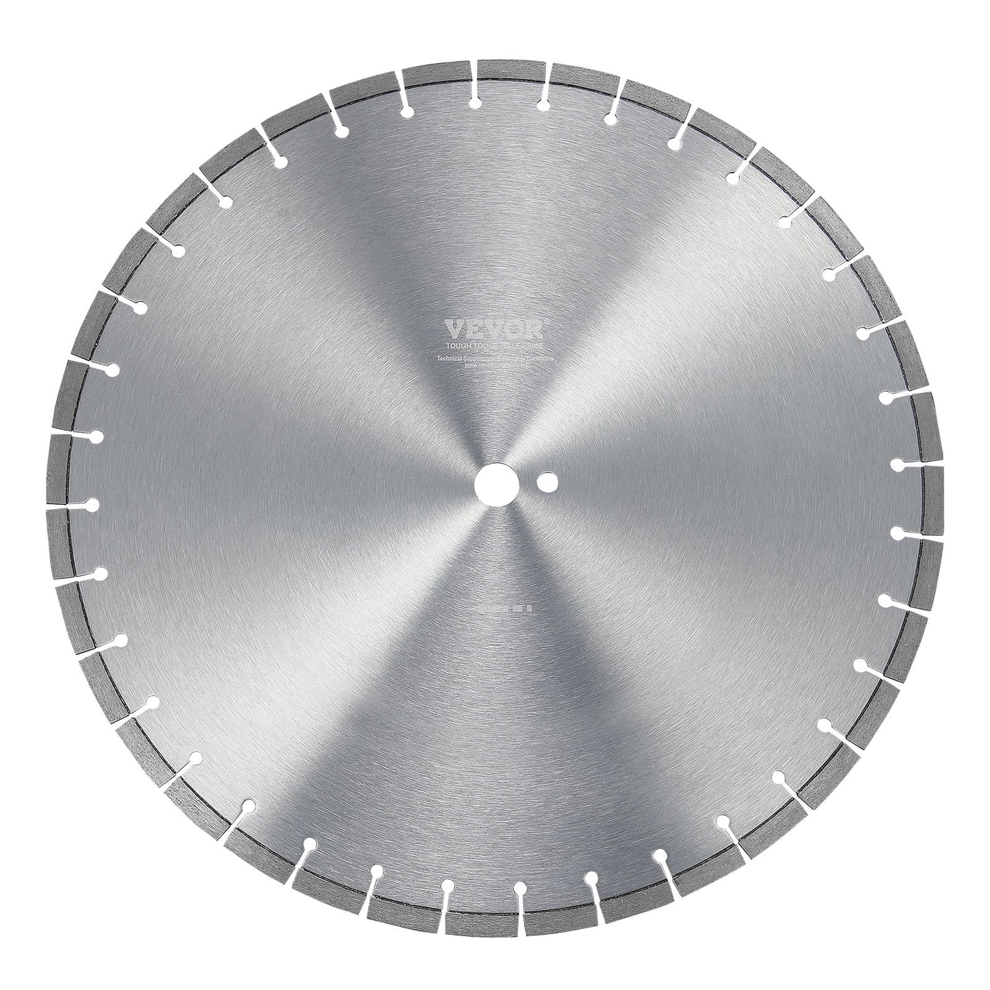 Diamond Blade 20 Inch Concrete Saw Blade Wet or Dry 0.47 Inch Flat Teeth
