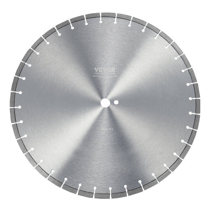 Diamond Blade 20 Inch Concrete Saw Blade Wet or Dry 0.47 Inch Flat Teeth