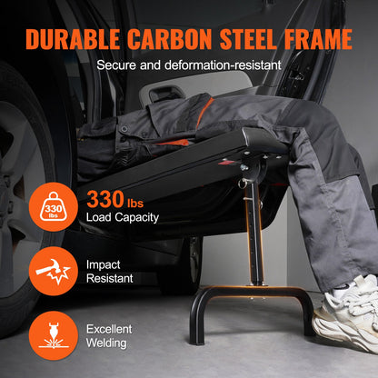 40 Zoll Rollbrett für unter dem Armaturenbrett, 330 Pfund, rollende Garagenrollbrett, höhenverstellbar