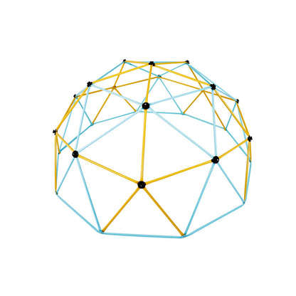 Climbing Dome, 10FT Geometric Dome Climber Play Center for Kids 3 to 10 Years Old, Jungle Gym Supports 750 LBS and Easy Assembly, with Climbing Grips, Outdoor Play Equipment for Kids