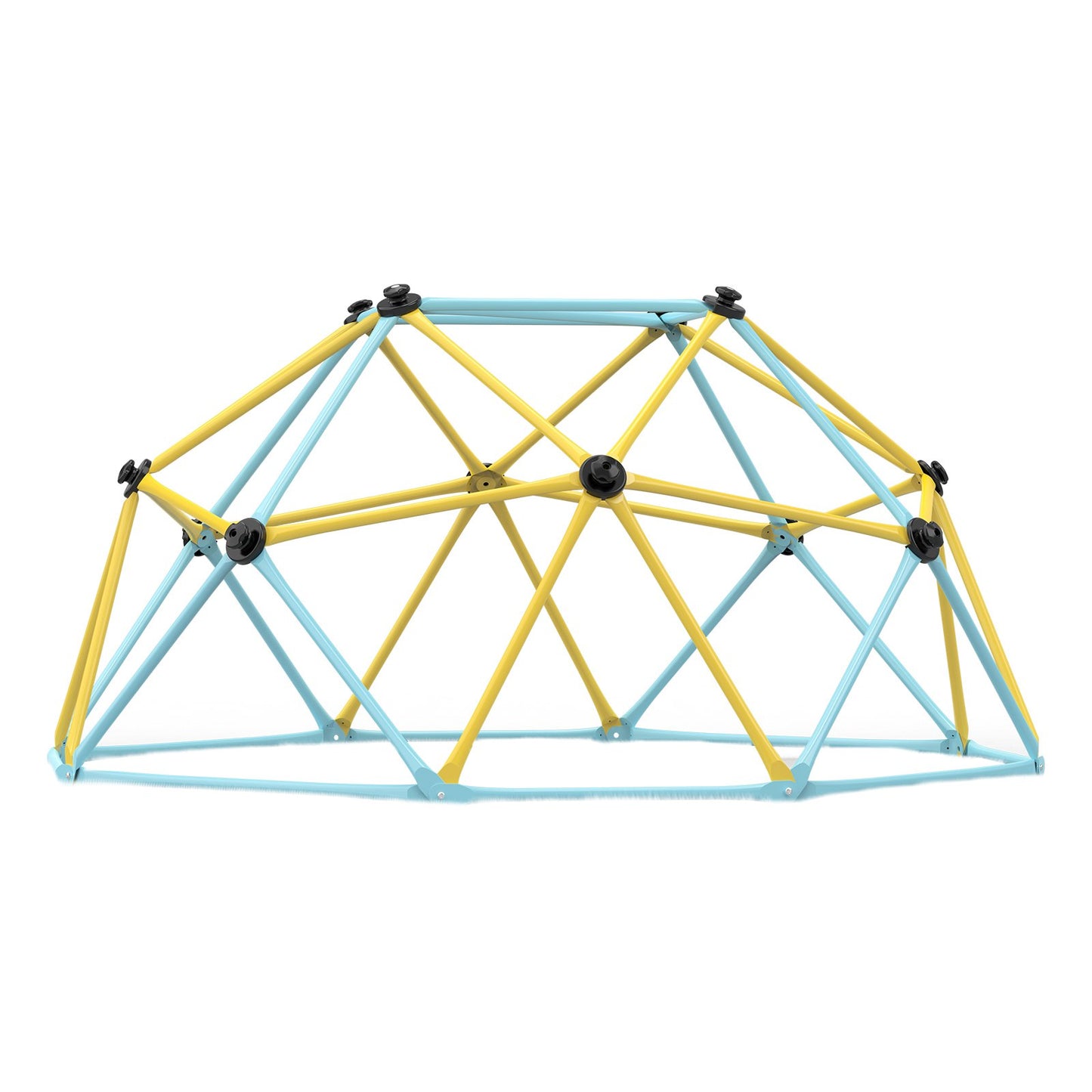 Climbing Dome, 6FT Geometric Dome Climber Play Center for Kids 3 to 9 Years Old, Jungle Gym Supports 600 LBS and Easy Assembly, with Climbing Grips, Outdoor and Indoor Play Equipment for Kids
