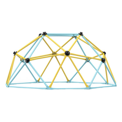 Climbing Dome, 6FT Geometric Dome Climber Play Center for Kids 3 to 9 Years Old, Jungle Gym Supports 600 LBS and Easy Assembly, with Climbing Grips, Outdoor and Indoor Play Equipment for Kids