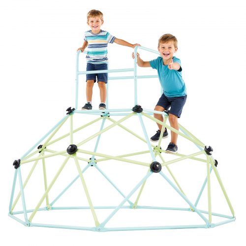 Climbing Dome, 6FT Geometric Dome Climber for Kids, 600LBS Loading Indoor/Outdoor Jungle Gym Playground, Easy-Assembly Backyard Climbing Play Equipment for Boys Girls 3 to 10 Years Old