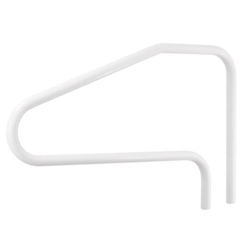 Pool Rail, 48 x 32 inch Pool Handrail, 220 lbs Load Capacity Heavy Duty Stainless Steel Swimming Handrail, Seamless Welding, Recessed or Base Mount, for Poolside, Water Parks, Spa Centers