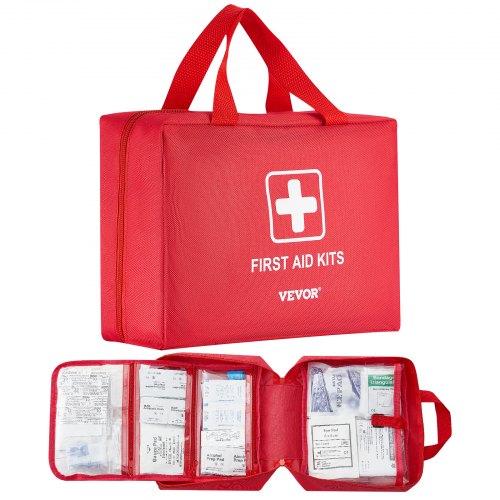 First Aid Kit 420 Pieces Large Survival Bag Emergency Medical Equipment