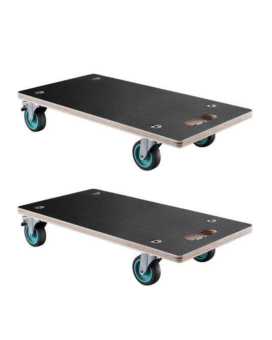 Furniture Dolly 551 lbs Furniture Moving Dollies with 4 TPR Silent Wheels