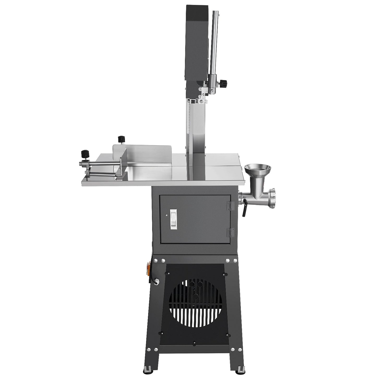 550W Commercial Electric Meat Band Saw Stainless Steel Bone Saw Machine
