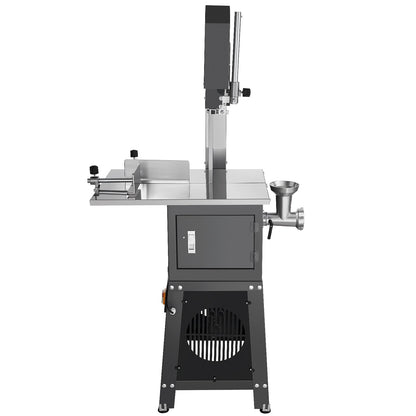 550W Commercial Electric Meat Band Saw Stainless Steel Bone Saw Machine