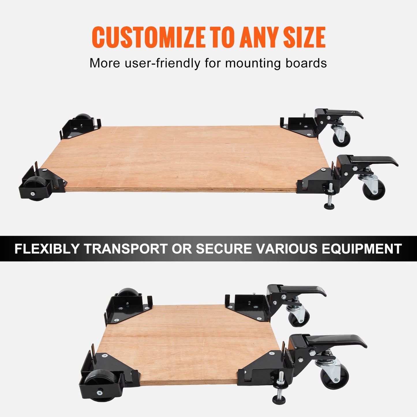 Mobiler Basis-Hochleistungs-Universalständer, 400 lbs Kapazität für Werkzeugmaschinen