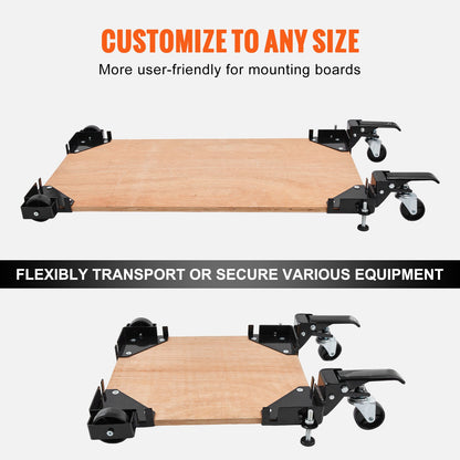 Mobiler Basis-Hochleistungs-Universalständer, 400 lbs Kapazität für Werkzeugmaschinen