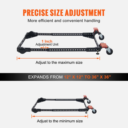 Mobiler Hochleistungs-Universalständer mit 500 lbs Kapazität für Werkzeugmaschinen