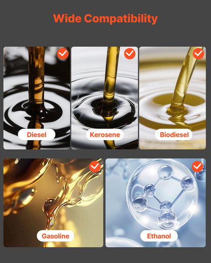 Fuel Transfer Pump 110V, 15 GPM 57 L/min, AC Electric Oil Transfer Pump, 8 ft/2.4 m Max Suction Lift, 37 ft/11.28 m Max Lift, Overheat Protection, for Gasoline Diesel Kerosene Biodiesel Ethanol