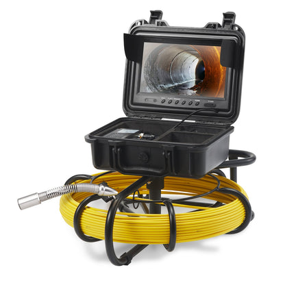 Sewer Camera Pipe Inspection Camera 9 Inch 720p Screen Pipe Camera 165 Feet