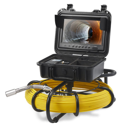 Sewer Camera Pipe Inspection Camera 9 Inch 720p Screen Pipe Camera 230 Feet