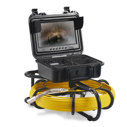 Sewer Camera Pipe Inspection Camera 9 Inch 720p Screen Pipe Camera 230 Feet