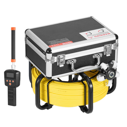 Avloppskamera 165 fot/50 m självnivellerande avloppskanalkamera med 512Hz lokalisering