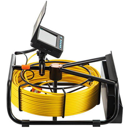 Sewer Camera 50m 4,3-tums kanalkamera med 6 justerbara lysdioder 16GB kort