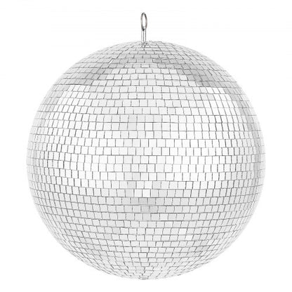 Mirror Disco Ball 16 In Silver Party Stor Disco Ball med Hängring |  EU