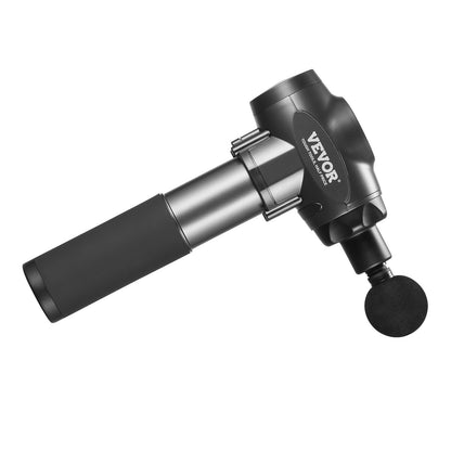 Massagepistole Tiefengewebe-Percussion-Muskelmassagegerät mit 9 Geschwindigkeiten 6 Köpfe