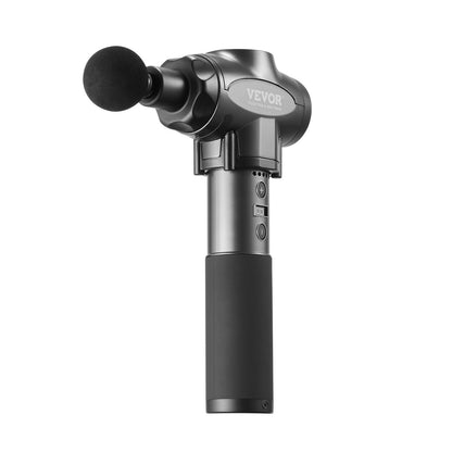 Massagepistole Tiefengewebe-Percussion-Muskelmassagegerät mit 9 Geschwindigkeiten 6 Köpfe