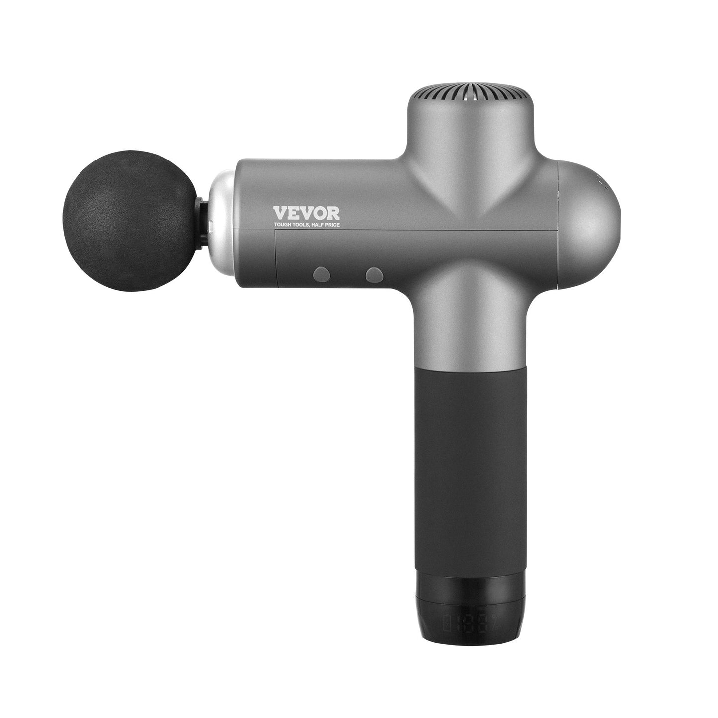 Massagepistole Tiefengewebe-Percussion-Muskelmassagegerät mit 8 Geschwindigkeiten und 6 Köpfen