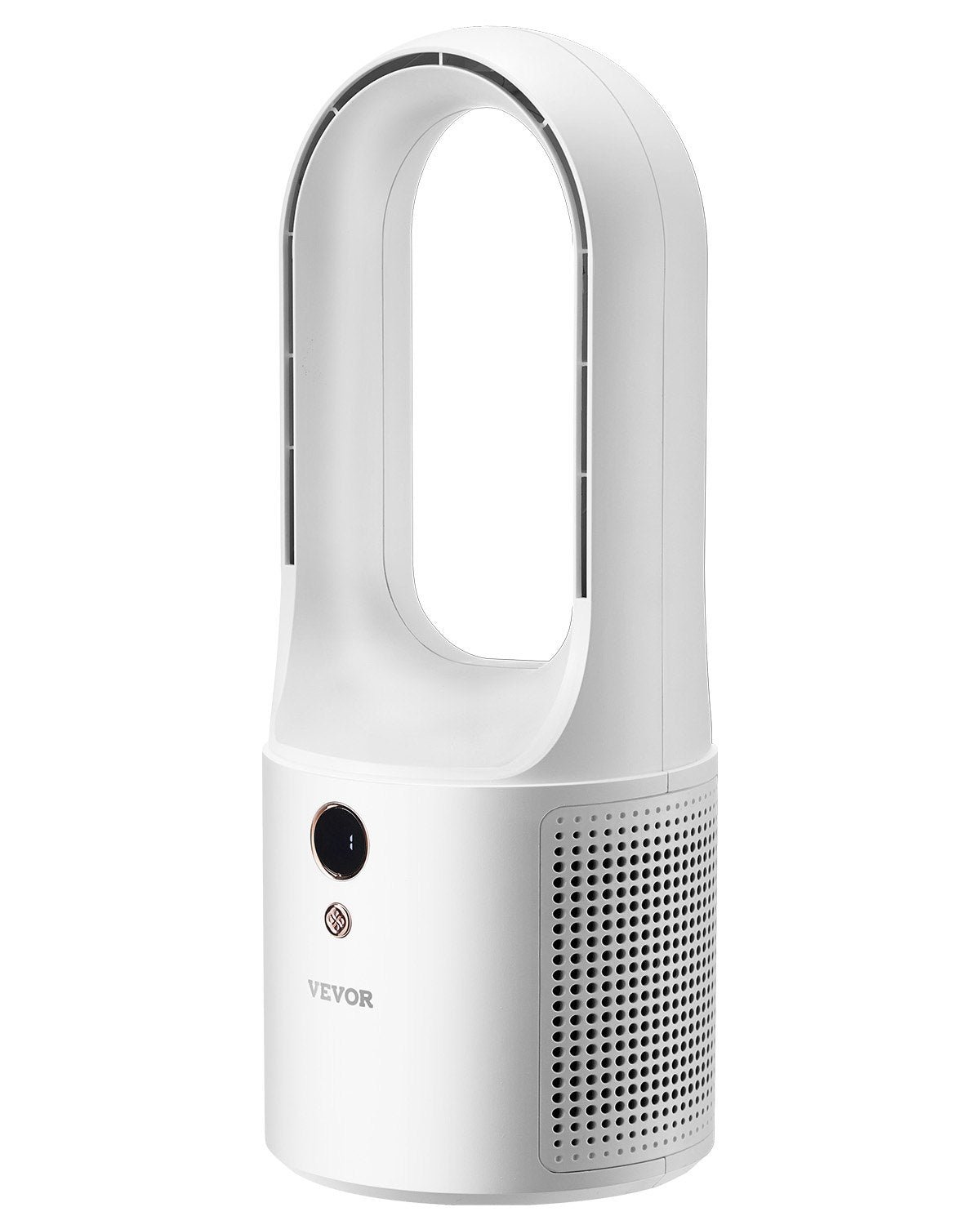 Portable Bladeless Desk Fan 12.99" 6-Speed Quiet Fan for Bedroom and Office