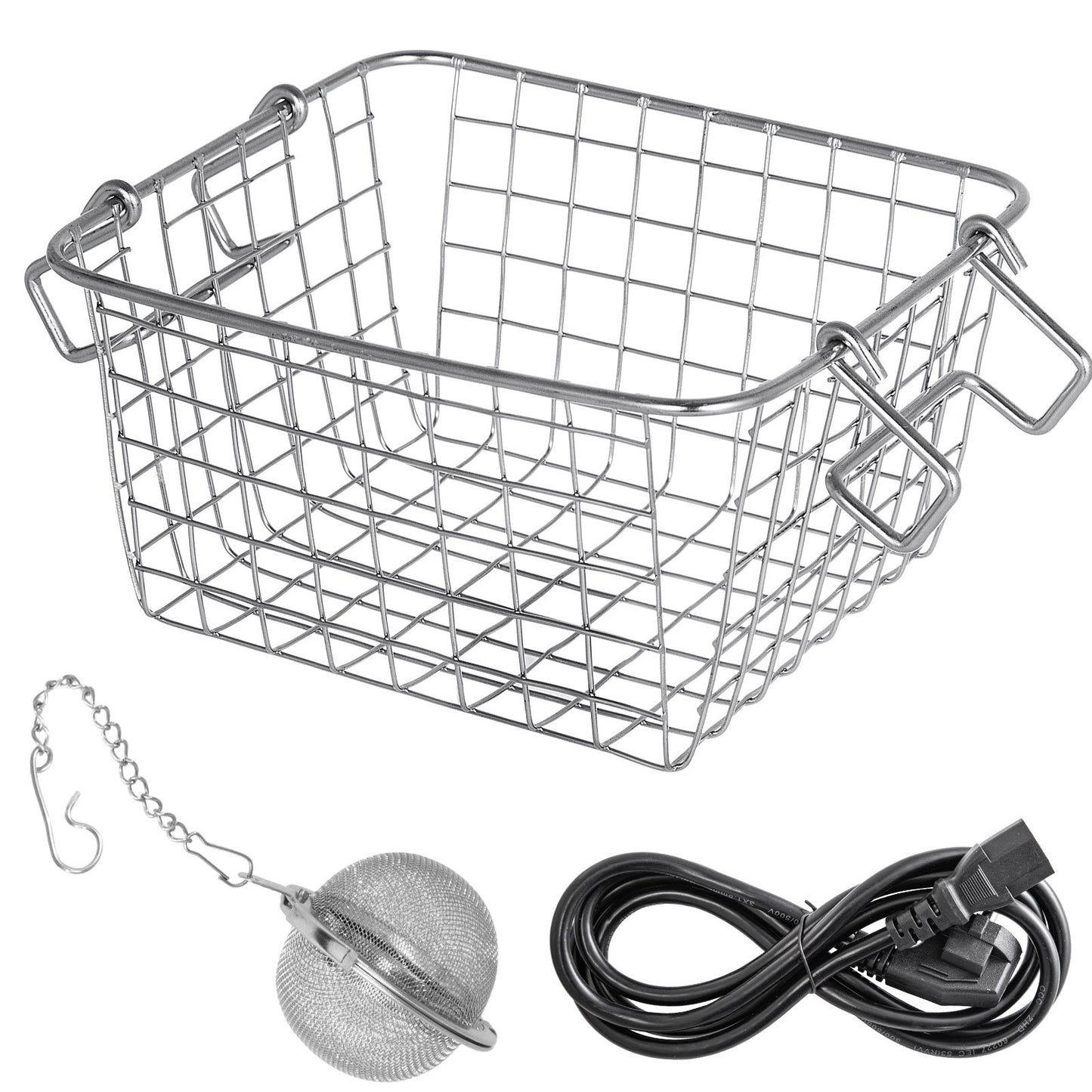 2L Ultrasonic Cleaner Stainless Steel Ultrasonic Cleaner Digital Heater Timer Jewelry Cleaner for Commercial Personal Home Use (2L)