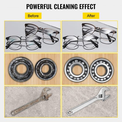 15L Ultrasonic Cleaner Stainless Steel Ultrasonic Cleaner Digital Heater Timer Jewelry Cleaner for Commercial Personal Home Use (15L) | EU