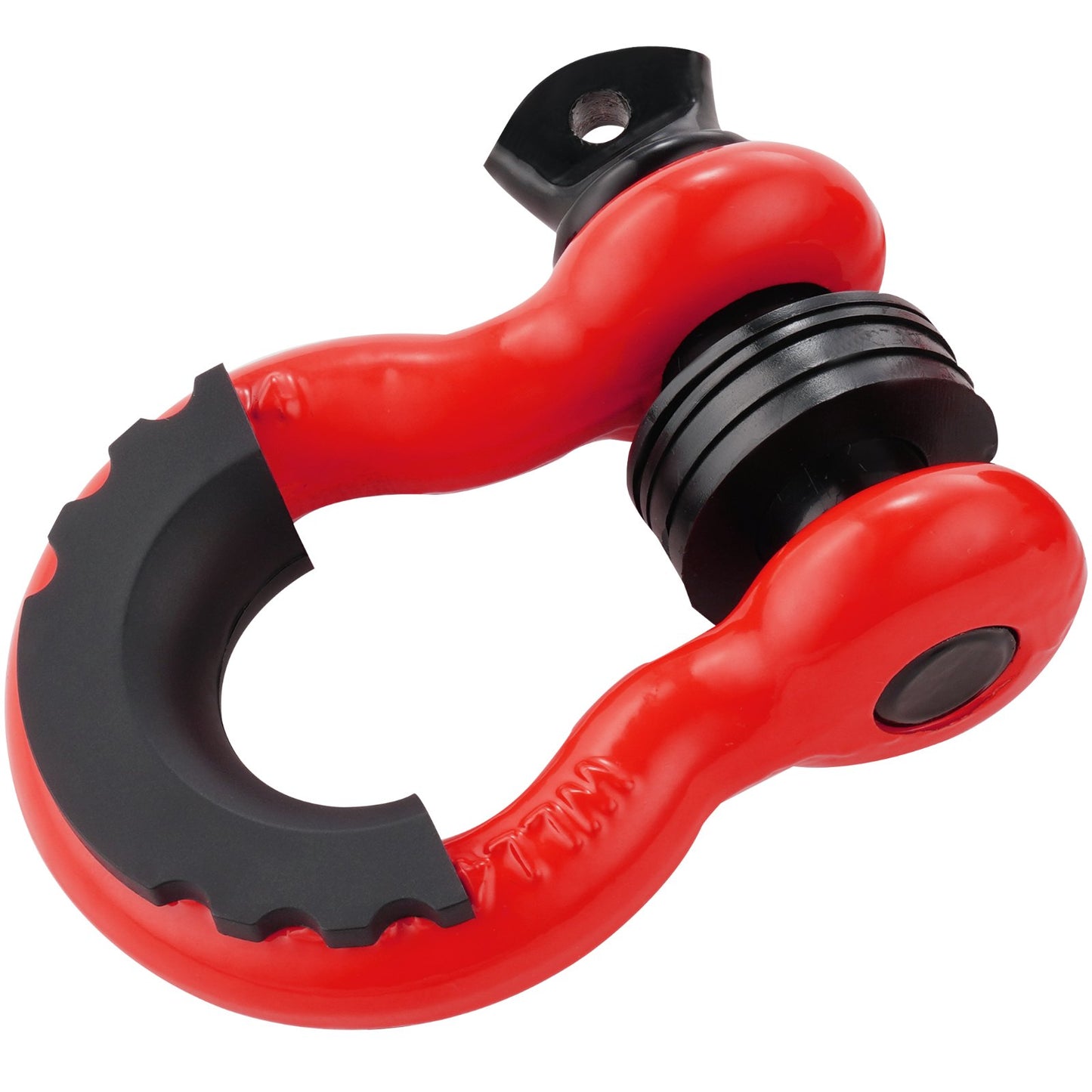 2er-Pack 3/4" D-Ring-Schäkel mit 7/8" Schraubstift, Bruchfestigkeit 62832 lbs