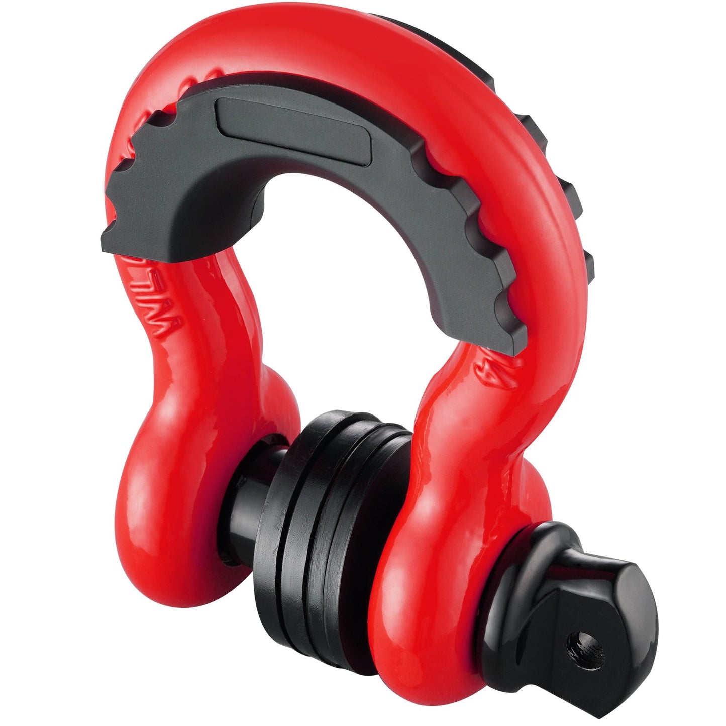 2er-Pack 3/4" D-Ring-Schäkel mit 7/8" Schraubstift, Bruchfestigkeit 62832 lbs