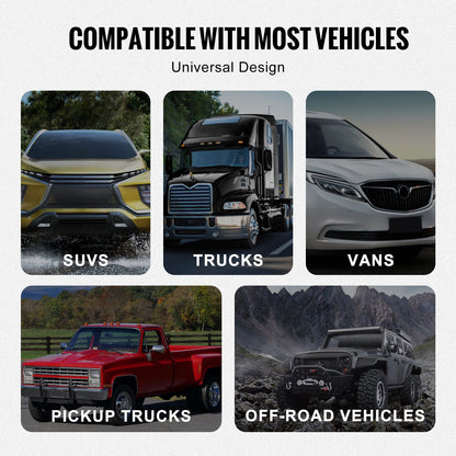 2-pack 3/4" D-ringschackel med 7/8" skruvstift 62832 lbs brottstyrka