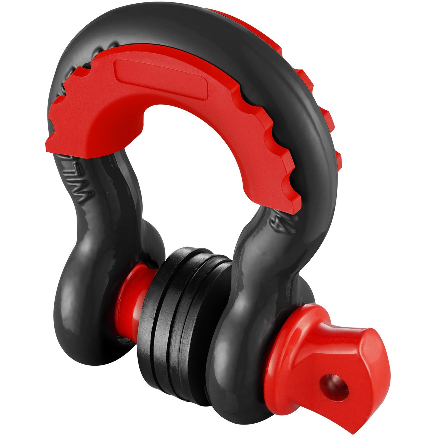 2-pack 3/4" D-ringschackel med 7/8" skruvstift 62832 lbs brottstyrka