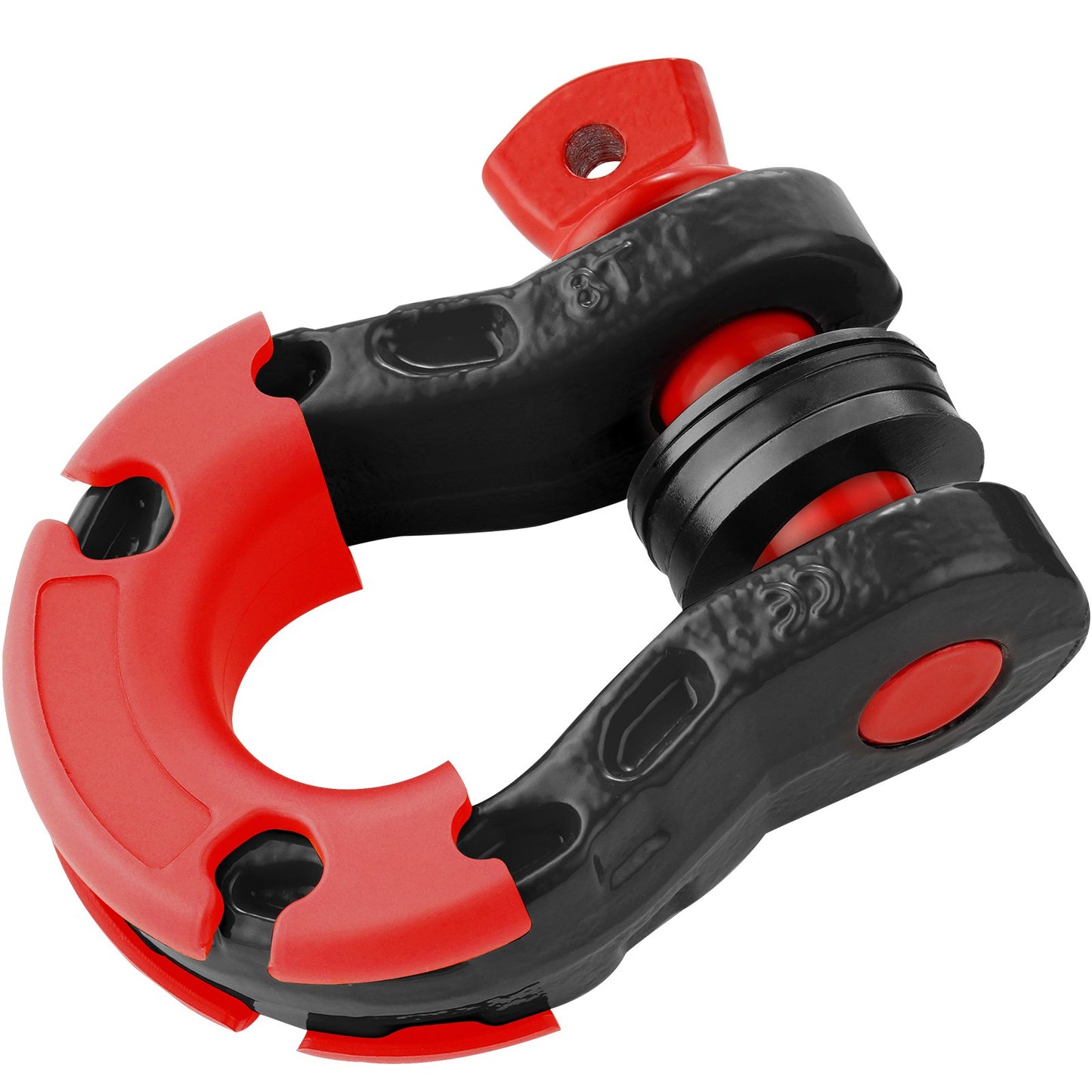 2-pack 3/4" D-ringschackel med 7/8" skruvstift 66139 lbs brottstyrka