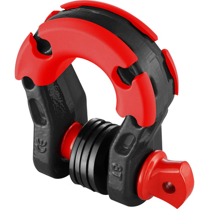 2-pack 3/4" D-ringschackel med 7/8" skruvstift 66139 lbs brottstyrka