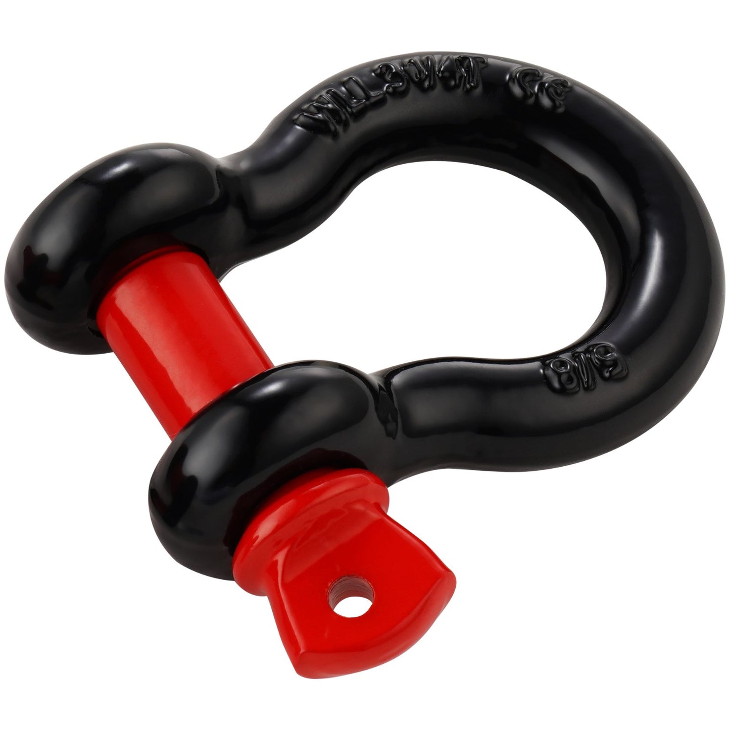 4er-Pack 5/8" D-Ringschäkel mit 3/4" Schraubstift 28660 lbs Bruchfestigkeit