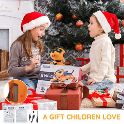 RC Robot Hundleksak Pratar Dansande Touch & Voice Fjärrkontroll Programmerbar