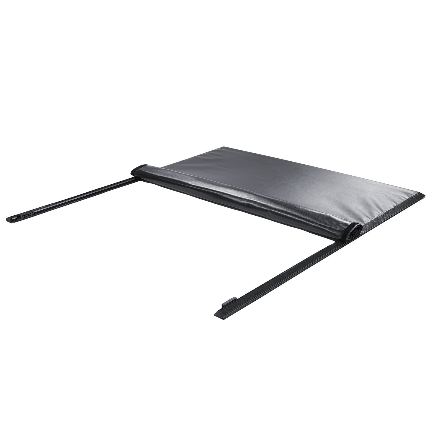 Ladeflächenabdeckung, Rollbare Ladeflächenabdeckung, Kompatibel mit Ford F-150 Styleside 2009-2024, für 16,7 x 16,4 m große Ladeflächen, Weiches PVC-Material, 100 % Ladeflächenzugang, Rollbare Ladeflächenabdeckung