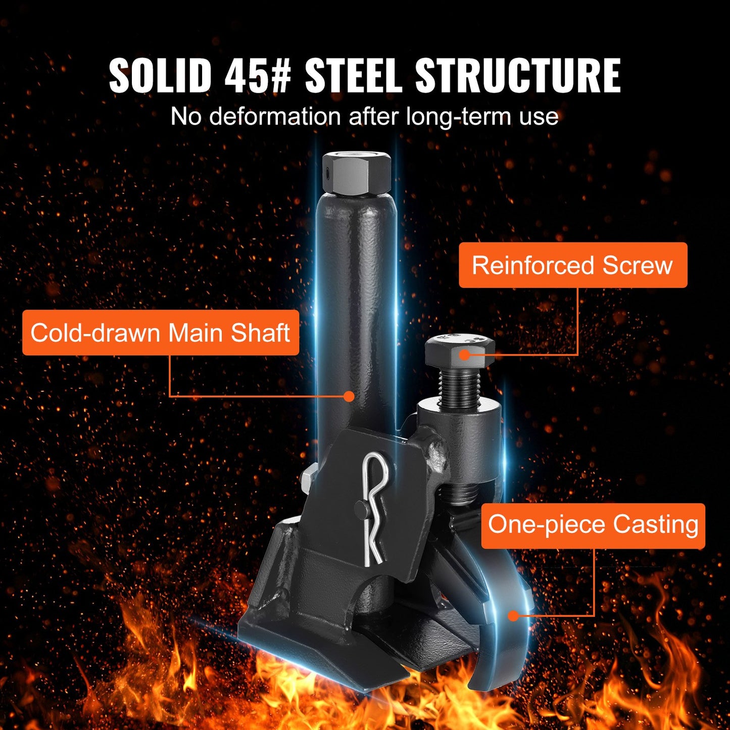 Manuell däckpärlbrytare, 96,5- 106,7 mm däckbytarverktyg, kraftigt pärlbrytande, lättmanövrerat däckreparationsverktyg för terränghjulingar/UTV:er, traktorer, lastbilar, bilar, kraftiga däck