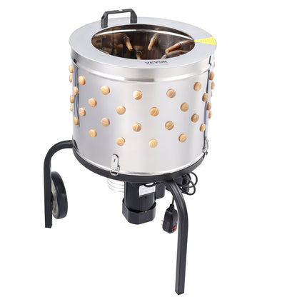 Huhn Rupfmaschine Feder Rupfmaschine Edelstahl Trommel 280RPM Motor