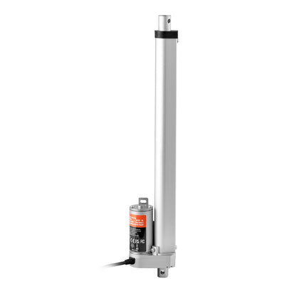 Linear Actuator 12V, 12 Inch High Load 330lbs/1500N Linear Actuator, 0.19"/s Linear Motion Actuator with Mounting Bracket and IP54 Protection
