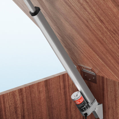 Linear Actuator 12V, 16 Inch High Load 330lbs/1500N Linear Actuator, 0.19"/s Linear Motion Actuator with Mounting Bracket and IP54 Protection