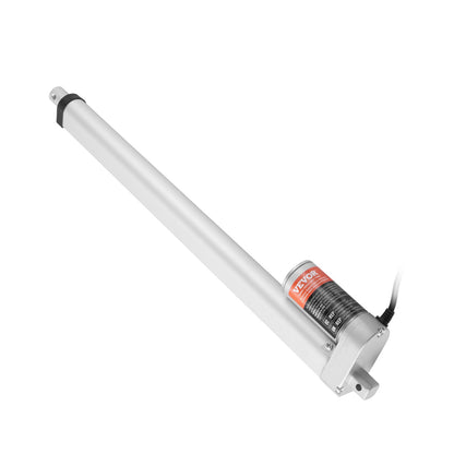 Linear Actuator 12V, 16 Inch High Load 330lbs/1500N Linear Actuator, 0.19"/s Linear Motion Actuator with Mounting Bracket and IP54 Protection