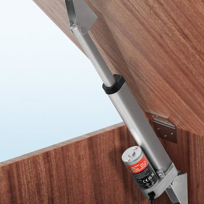 12V Linear Actuator - 6 Inch Stroke, High Load Capacity 330lbs with Mounting Bracket and IP54 Protection