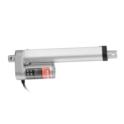12V Linear Actuator - 6 Inch Stroke, High Load Capacity 330lbs with Mounting Bracket and IP54 Protection