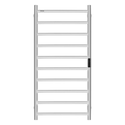 10 Stangen Handtuchhalter Wandmontage Handtuchregal Badezimmer Silber